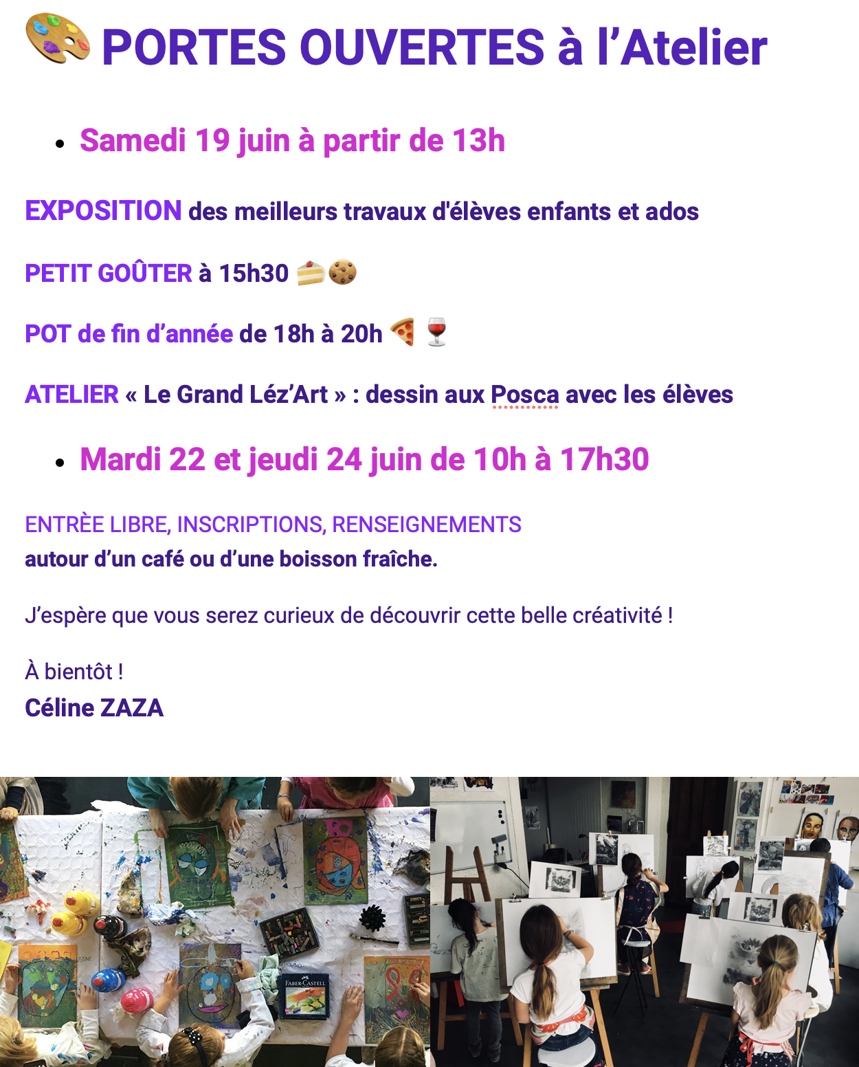 portes ouvertes